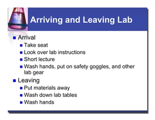 Science Safety Guidebook Presentation | PDF