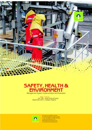 Safety health and environment (sept)