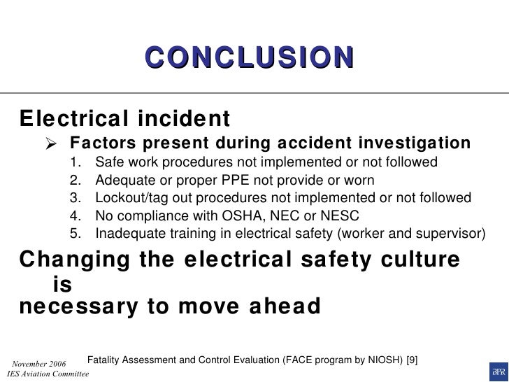 Electrical Hazards on Airport