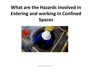 Safety in confined space   