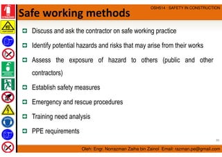 Occupational Safety and Health Management in Construction Industry | PDF