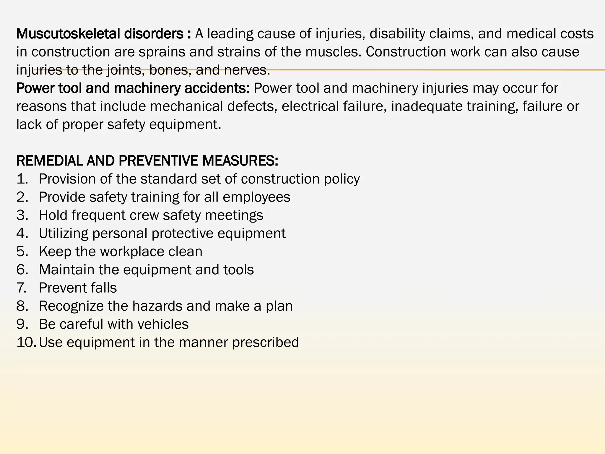 SAFETY IN CONSTRUCTION INDUSTRY, CIVIL ENGINEERING | PPTX