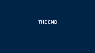 THE END
20
 