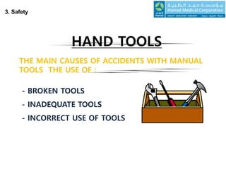 Using Incorrect Tools SITE SAFETY INDUCTION ENGINEERING TRAINING | PPTX