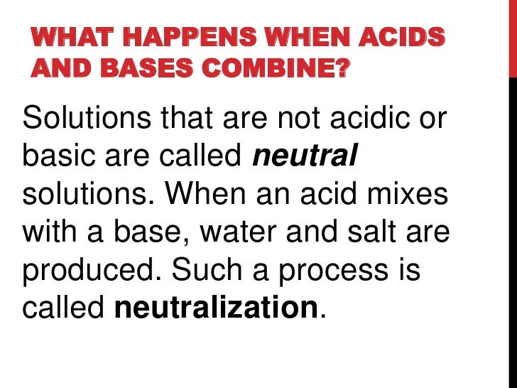Safety in handling acids and bases