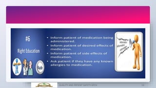Safety in medication administration | PPTX