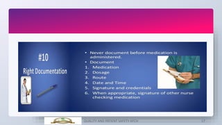 Safety in medication administration | PPTX