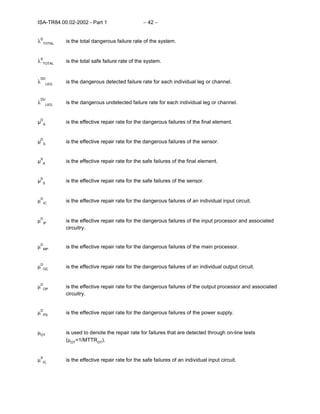 Safety instrumented functions (sif) safety integrity level (sil ...