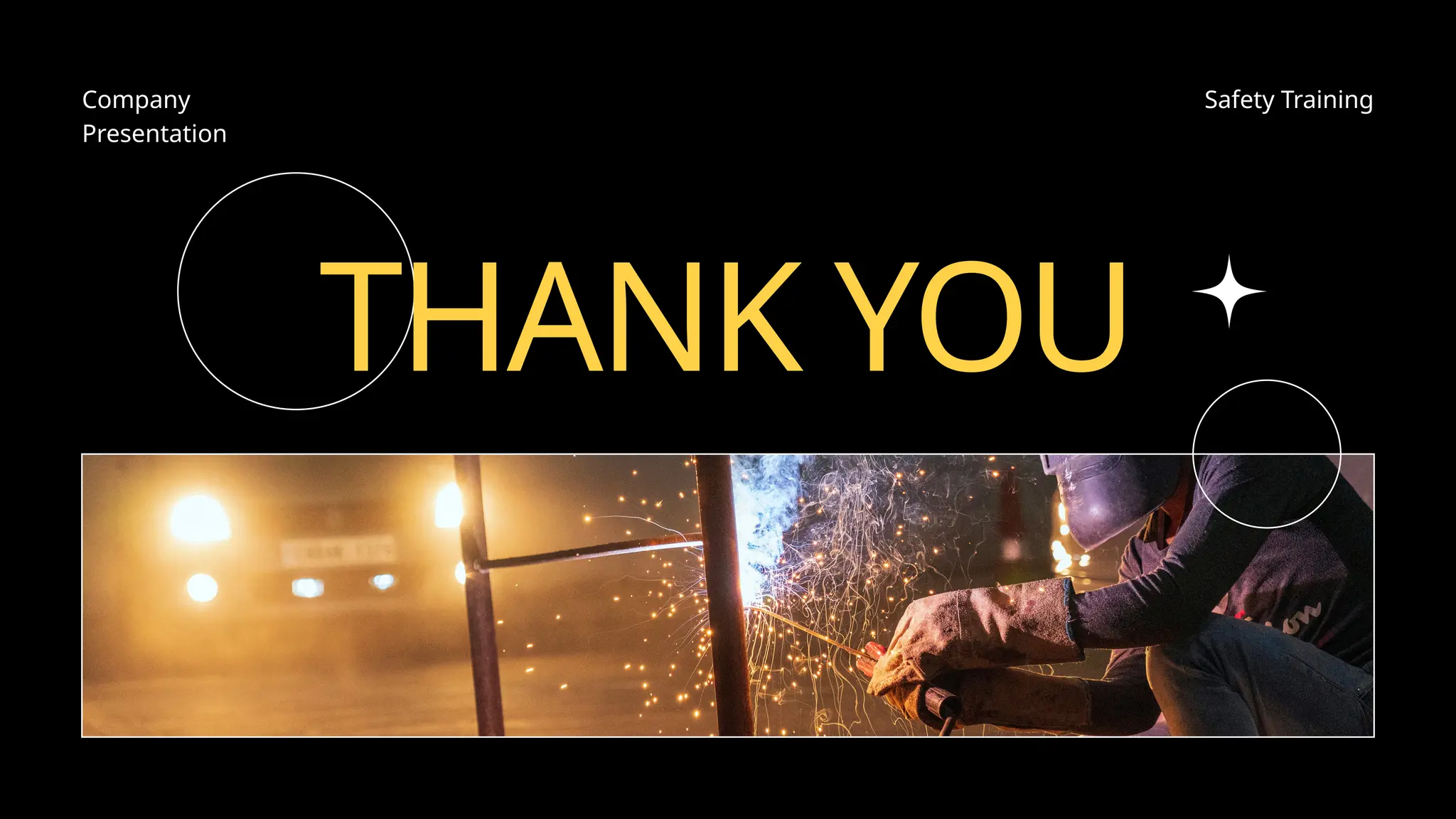 THANK YOU
Company
Presentation
Safety Training
 