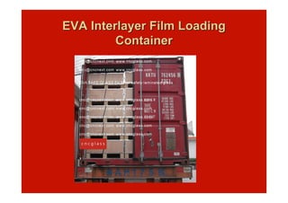 EVA Interlayer Film LoadingEVA Interlayer Film Loading
ContainerContainer
 