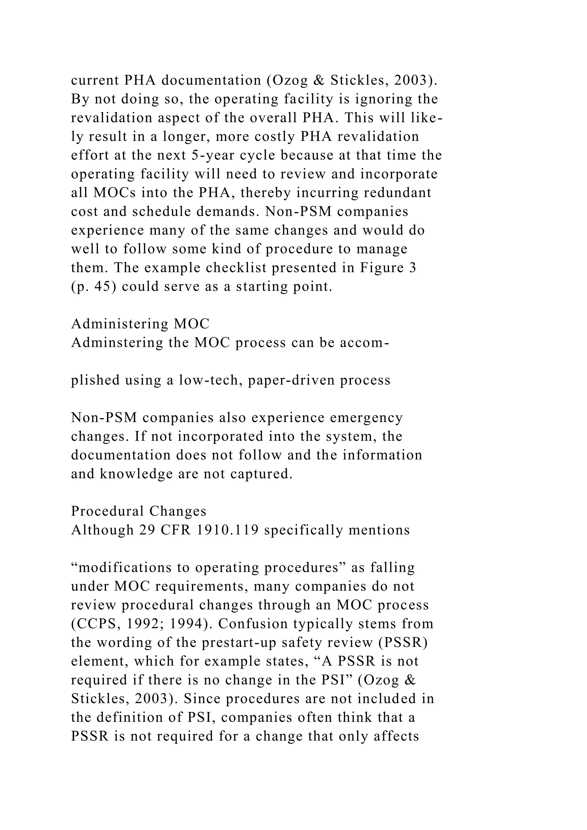 Moc Definition Safety ManagementSafety ManagementOManagement ofChan.docx