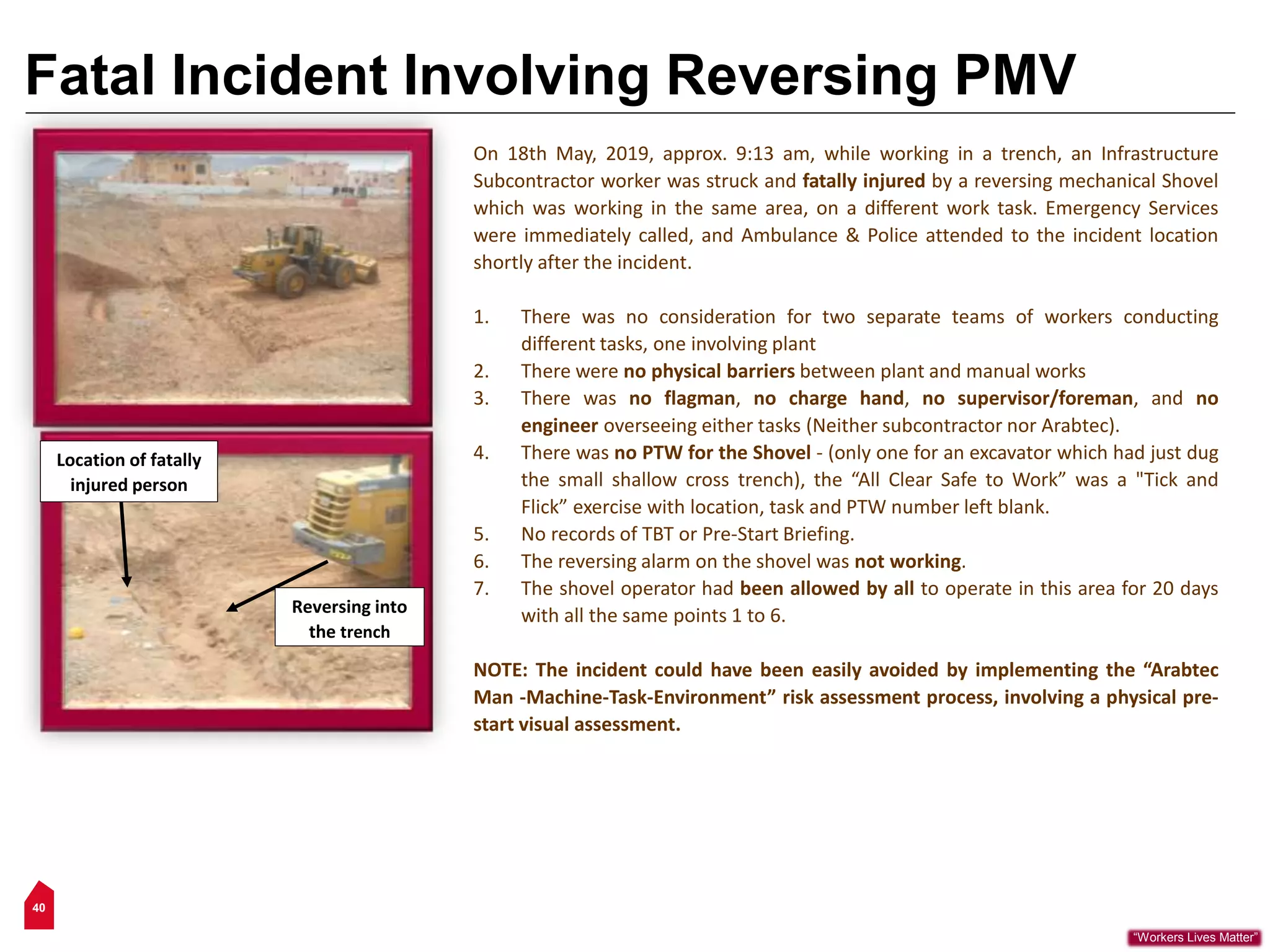 Safety man and machine presentation | PPTX