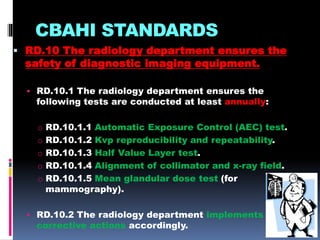 Safety Measures in Radiology Department | PDF