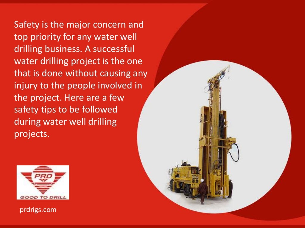Safety Measures to Be Followed by Water Well Drillers