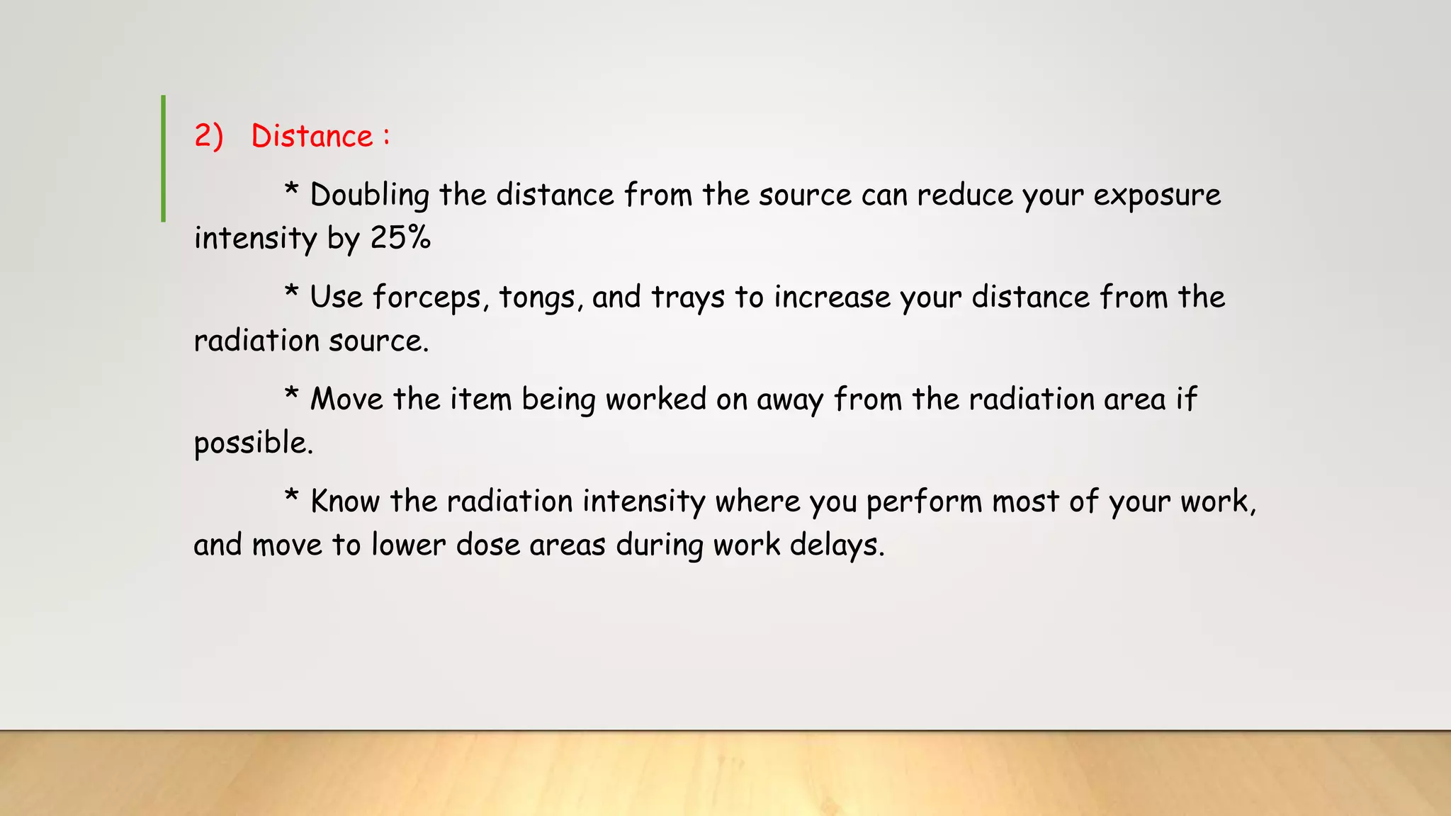 Safety measures while handling radioisotopes PPT