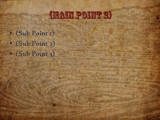 Sub Points Examples Safety Meeting Presentation Template | PPTX
