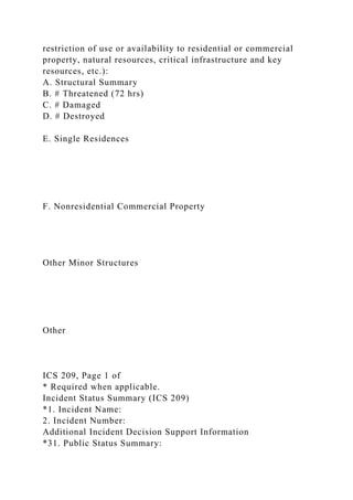 Safety Message Ics 208 Map.pdf Safety MessagePlan (ICS 208)1. Incident Name2. Operati.docx