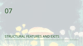 STRUCTURAL FEATURES AND EXITS
07
 