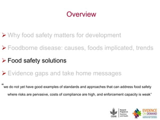 Safety of animal source foods: Why it matters