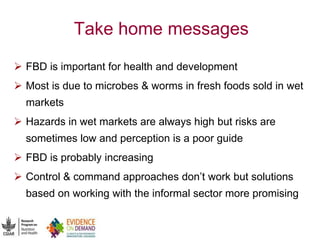 Safety of animal source foods: Why it matters