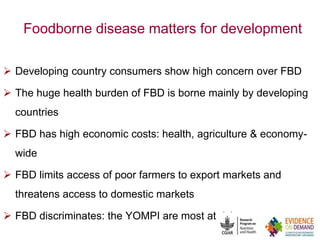 Safety of animal source foods: Why it matters