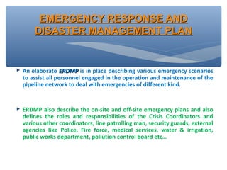 Erdmp Safety of cross country pipelines | PPT