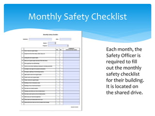 Safety officer orientation | PPTX
