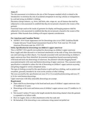 Safety of Toys or Apparel or others articles | PDF
