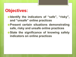Safety online practices | PPT