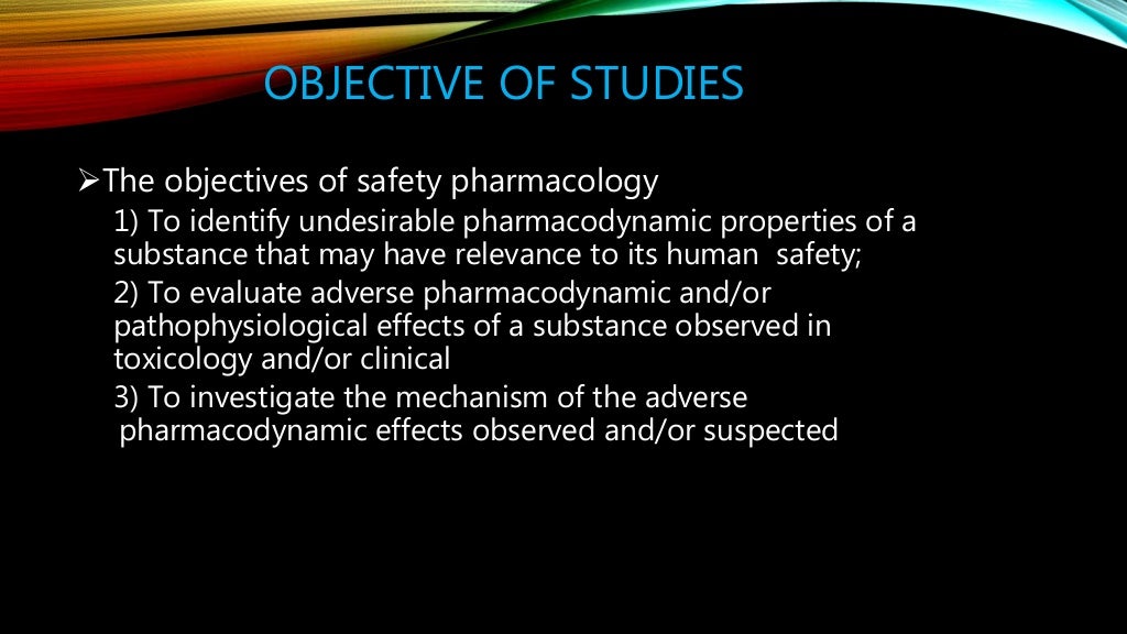 Safety pharmacology by tasnim