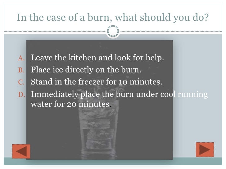 Kitchen Safety Quiz