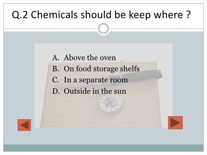 Kitchen Safety Quiz