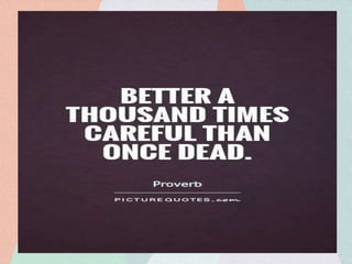 Safety practices while sewing