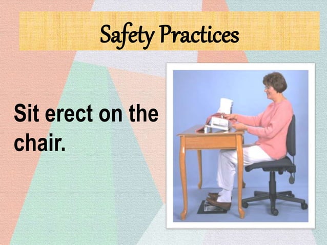 Safety practices while sewing | PPT