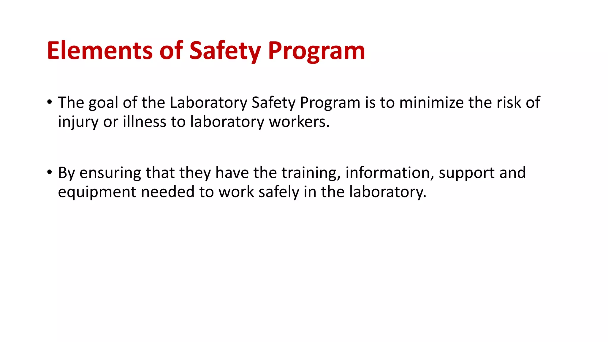 Safety procedure of lab | PPTX