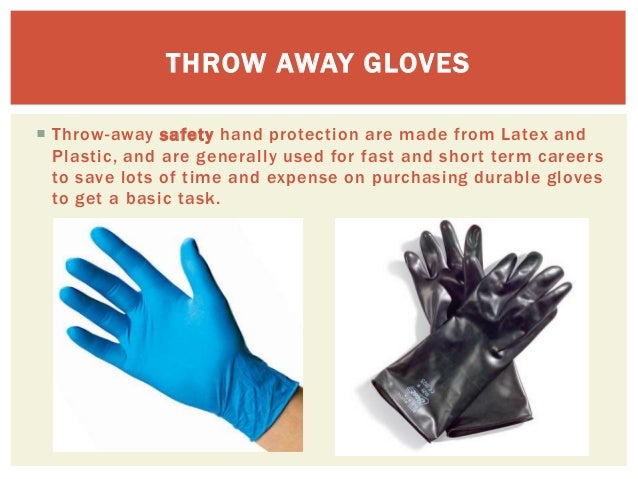 kinds of gloves