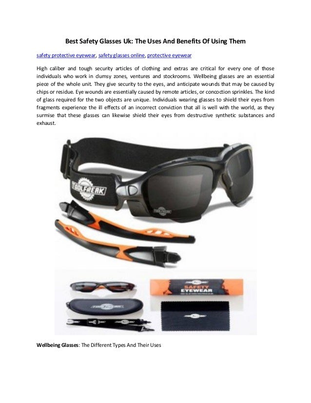 Best safety glasses uk Clearance