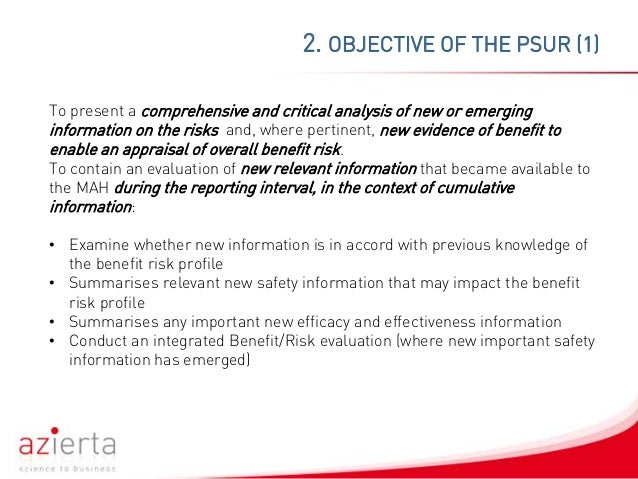 Safety Reports: PBRER / PSUR