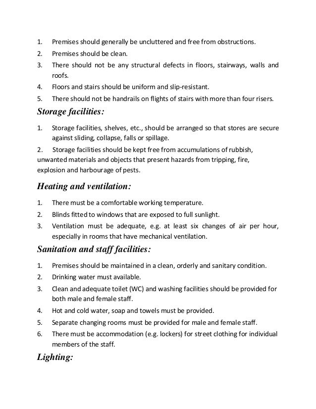 Safety rules for histopathology lab