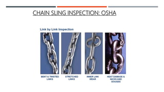 Safety consideration in Ropes , Slings and Fiber Ropes | PPTX