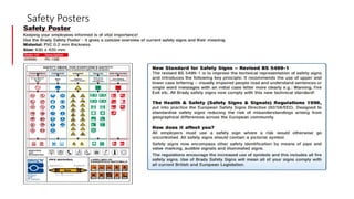 Engineering Control Sign Safety signs in the engineering industry | PPTX