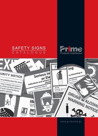 Safety signs catalogue