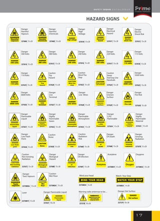 Safety signs catalogue | PDF