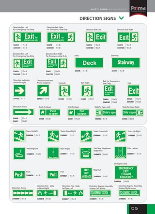 Safety signs catalogue | PDF