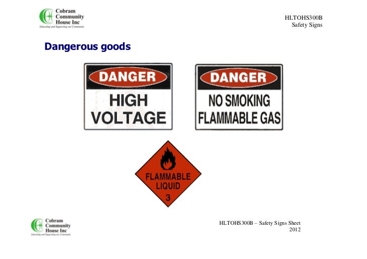 safety signs overview