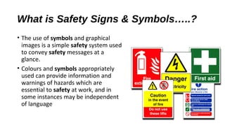 Safety Signs Symbols Ppt First Aid Injuries Safety Signs Symbols Ppt First Aid Injuries