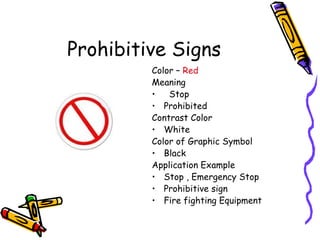 Sign With Color Red Safety sing | ODP