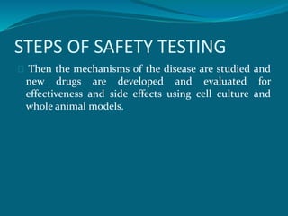 Safety testing | PPTX
