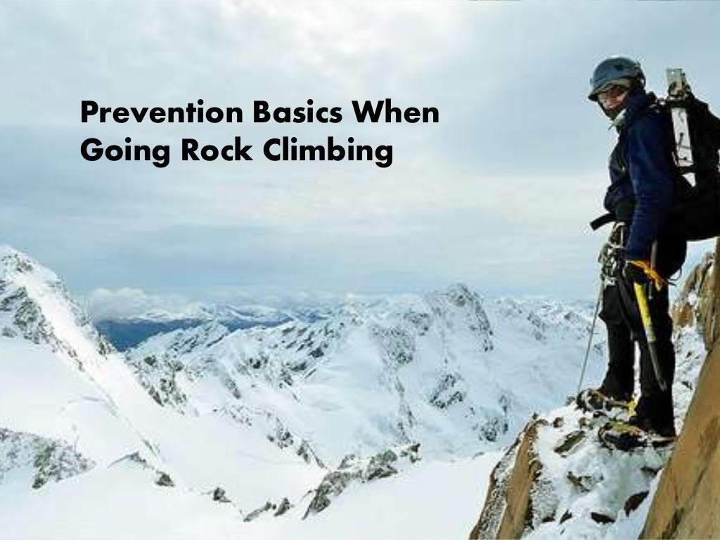 Safety tips for Rock Climbing