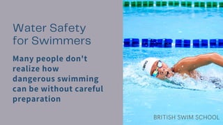 Safety Tips for Swimmers | PDF